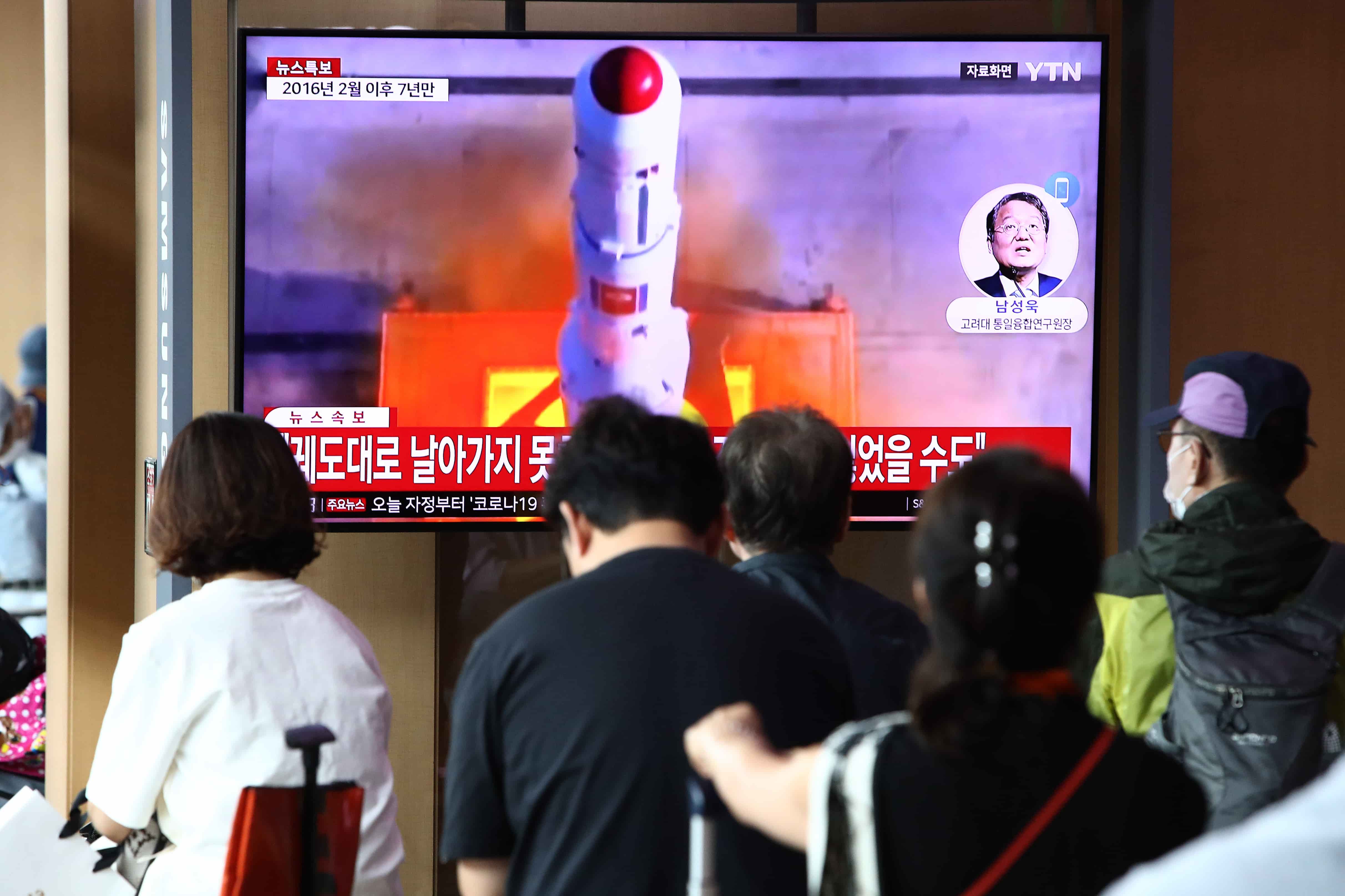 NKorea Tests Ballistic Missiles as Blinken Visits Seoul