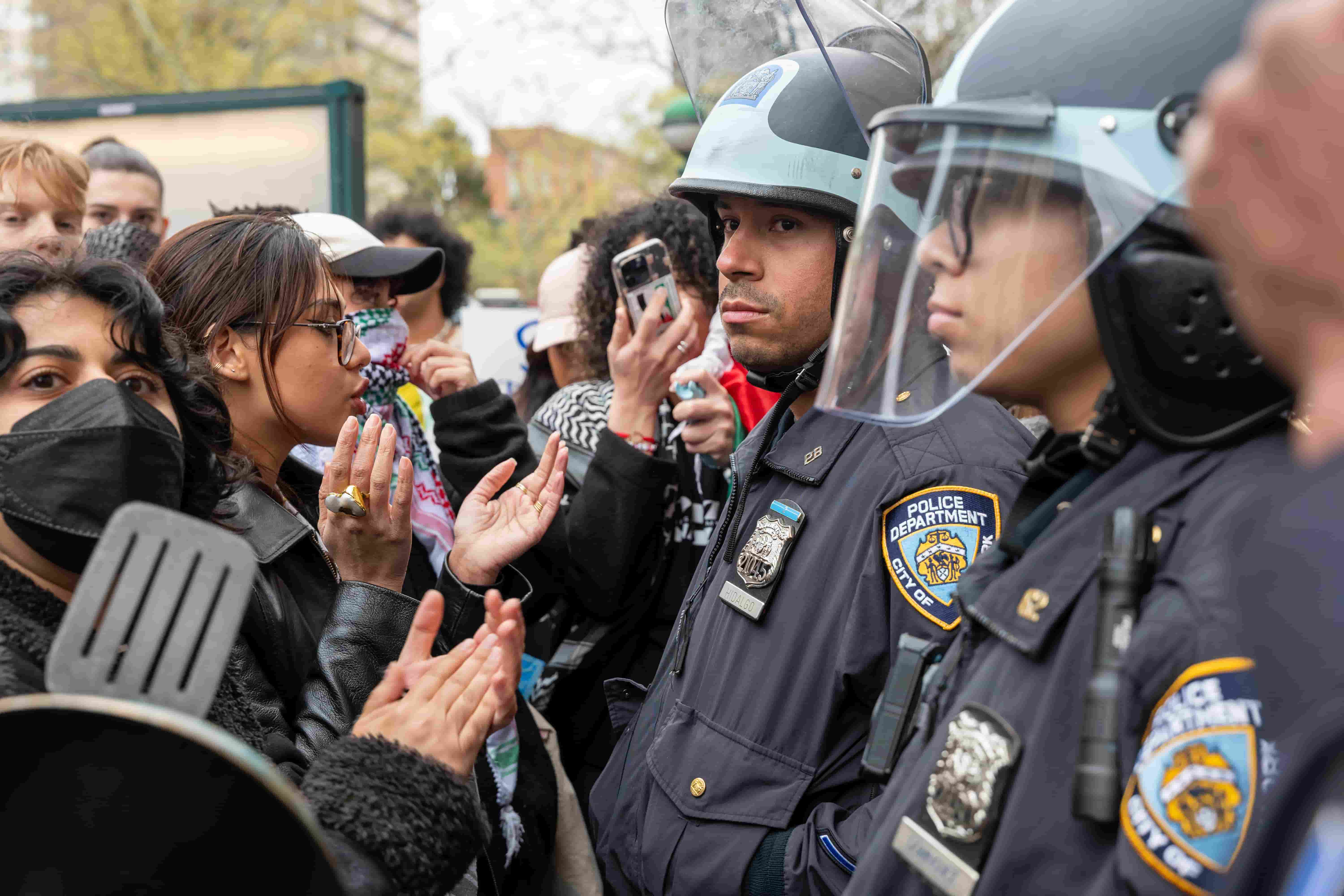 108 Arrested at Columbia University Pro-Palestinian Protest