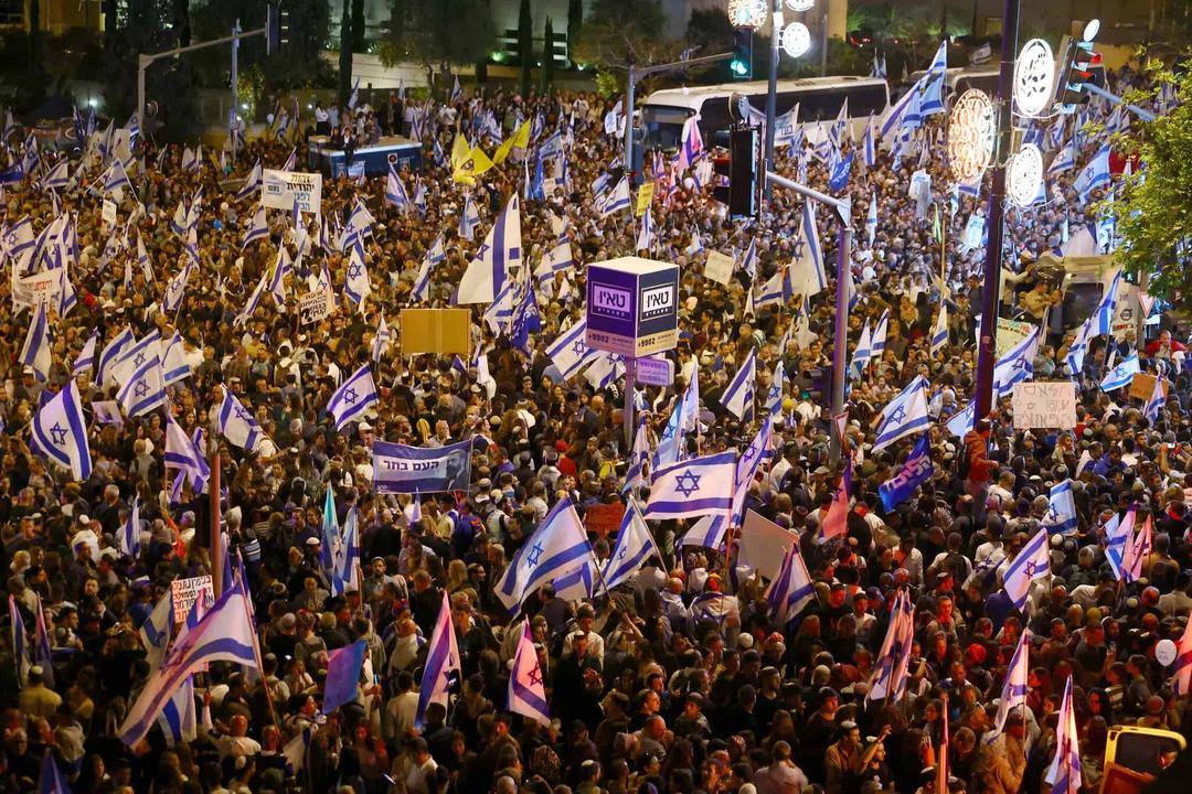 Thousands Rally in Support of Israel’s Judicial Overhaul