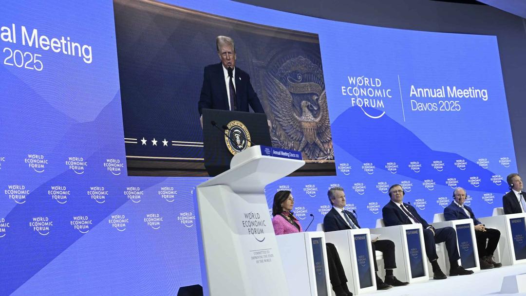 Trump Addresses World Economic Forum