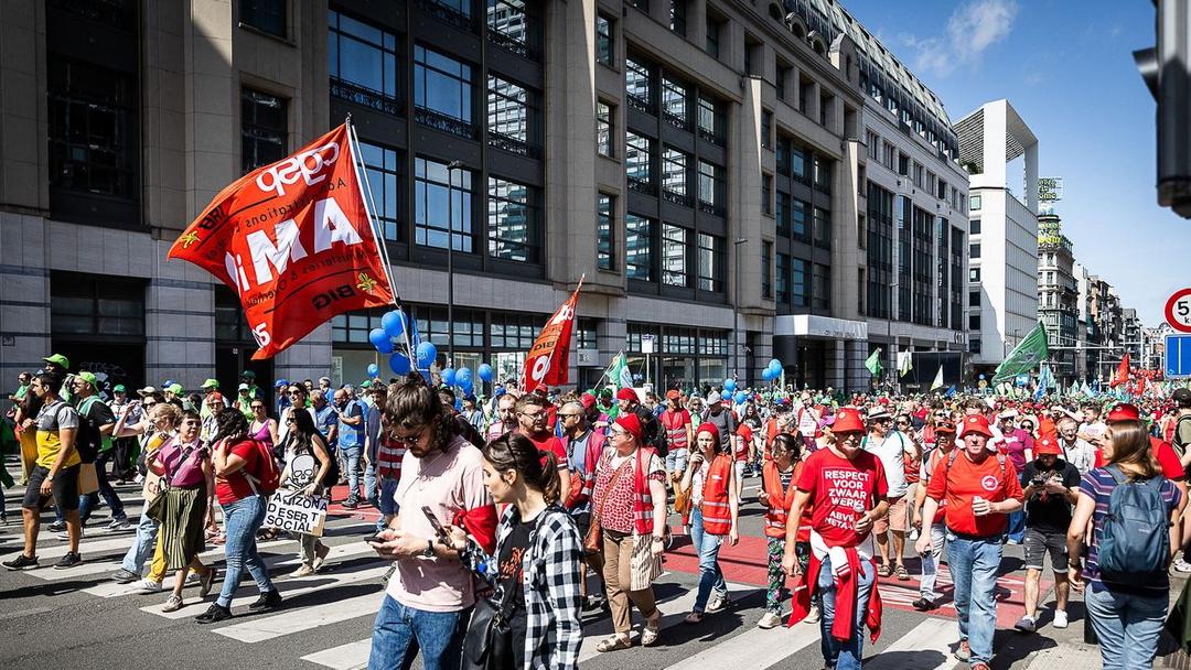 Belgium Hit by Fifth General Strike Over Pension Reforms