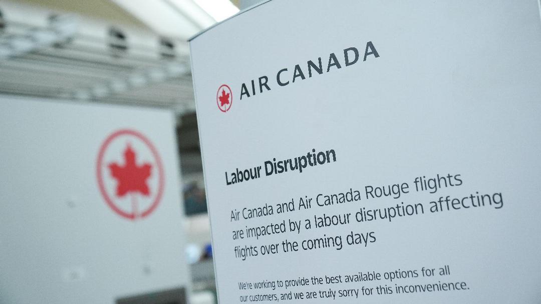 Air Canada Suspends All Flights as 10K Attendants Strike