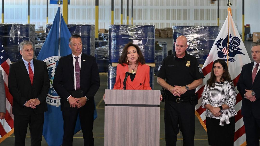 US Seizes Record 700K Pounds of Meth Chemicals from China