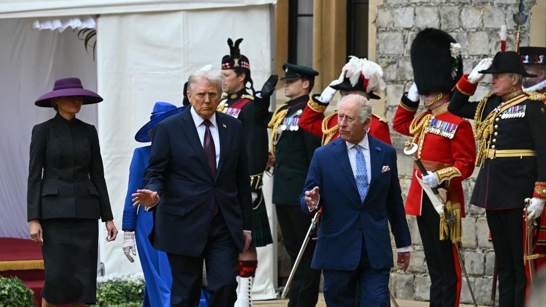 Trump Arrives in UK for Second State Visit