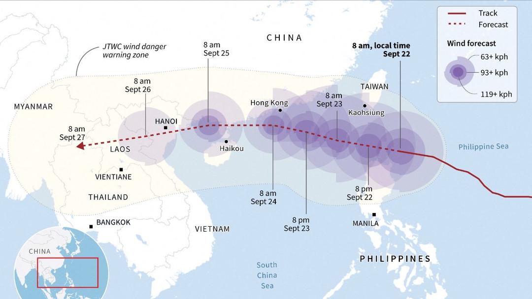 Super Typhoon Ragasa Batters the Philippines