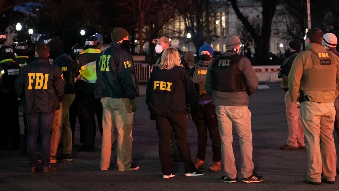 Report: FBI Deployed 274 Plainclothes Agents on Jan. 6