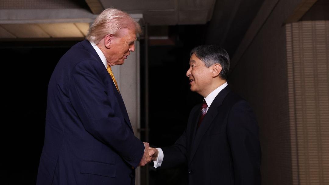 Trump Meets Japan's Emperor Naruhito in Tokyo
