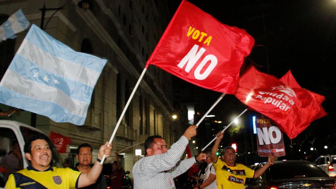 Ecuador Voters Reject Foreign Military Bases in Referendum