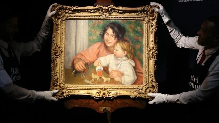 Unknown Renoir Painting Sells for Over $2M at Paris Auction