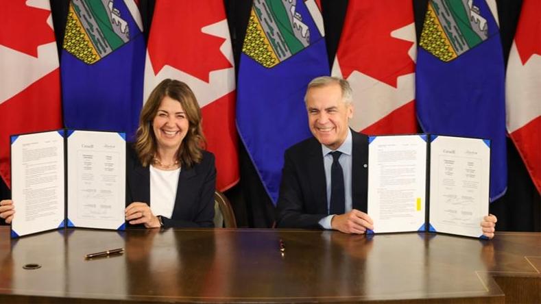 Canada: Carney, Smith Sign Pipeline Deal; Guilbeault Quits