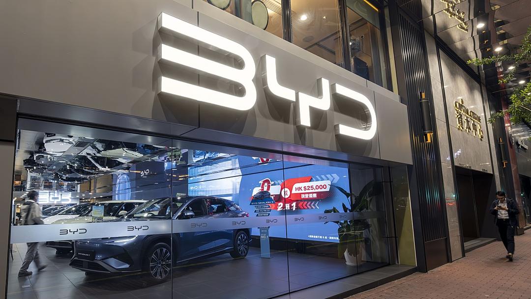 BYD Overtakes Tesla as World's Top EV Seller in 2025