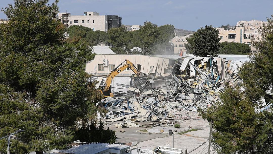 Israel Demolishes UNRWA Compound in East Jerusalem