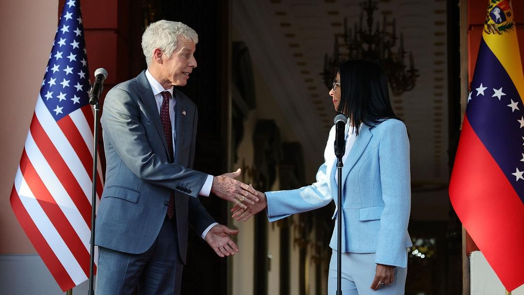 US Energy Secretary Meets Venezuela's Rodríguez in Caracas