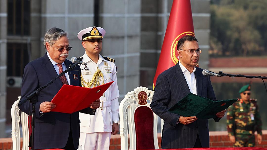 Tarique Rahman Sworn in as Bangladesh Prime Minister