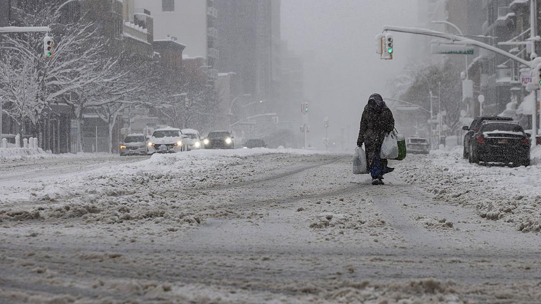 Bomb Cyclone Slams US Northeast