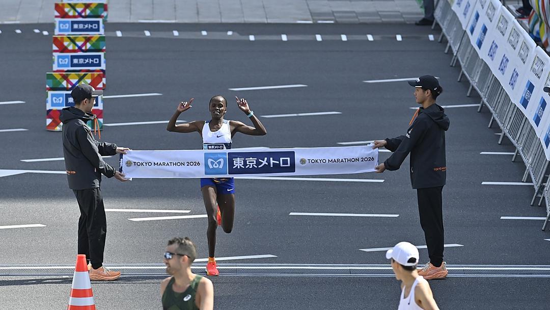 Kosgei Wins Tokyo Marathon in Record Time