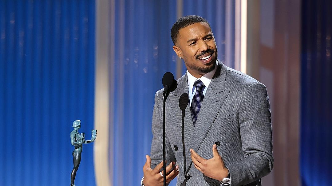 Michael B. Jordan Wins Actor Award for 'Sinners' Role
