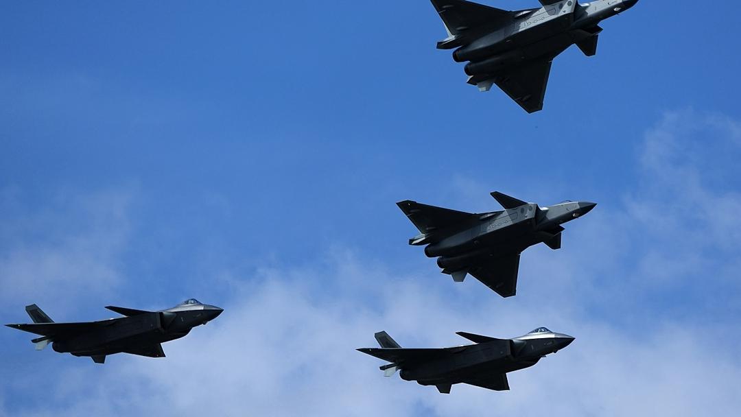 China Resumes Military Flights Near Taiwan