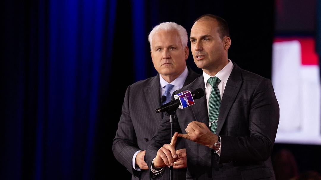 Brazil's Moraes Votes to Convict Eduardo Bolsonaro of Defamation