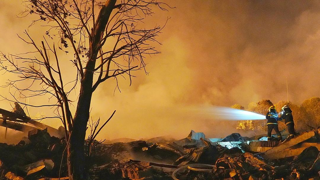 China Fireworks Plant Blast Kills 21