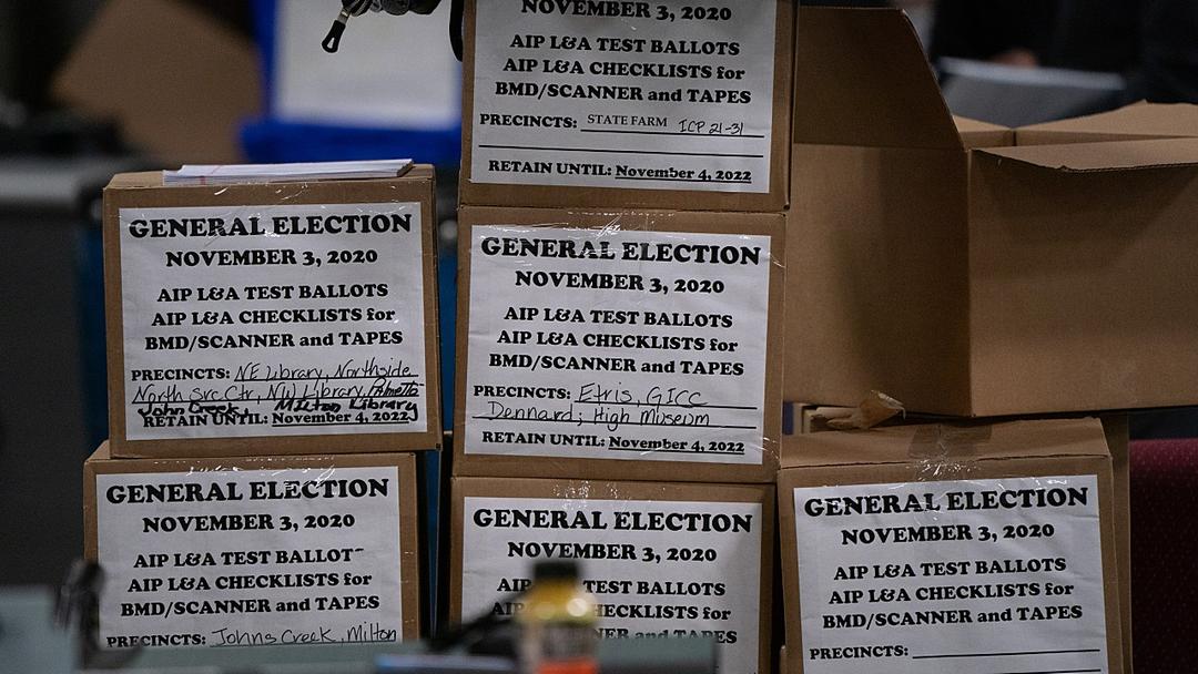 Judge Lets DOJ Keep 2020 Georgia Election Records