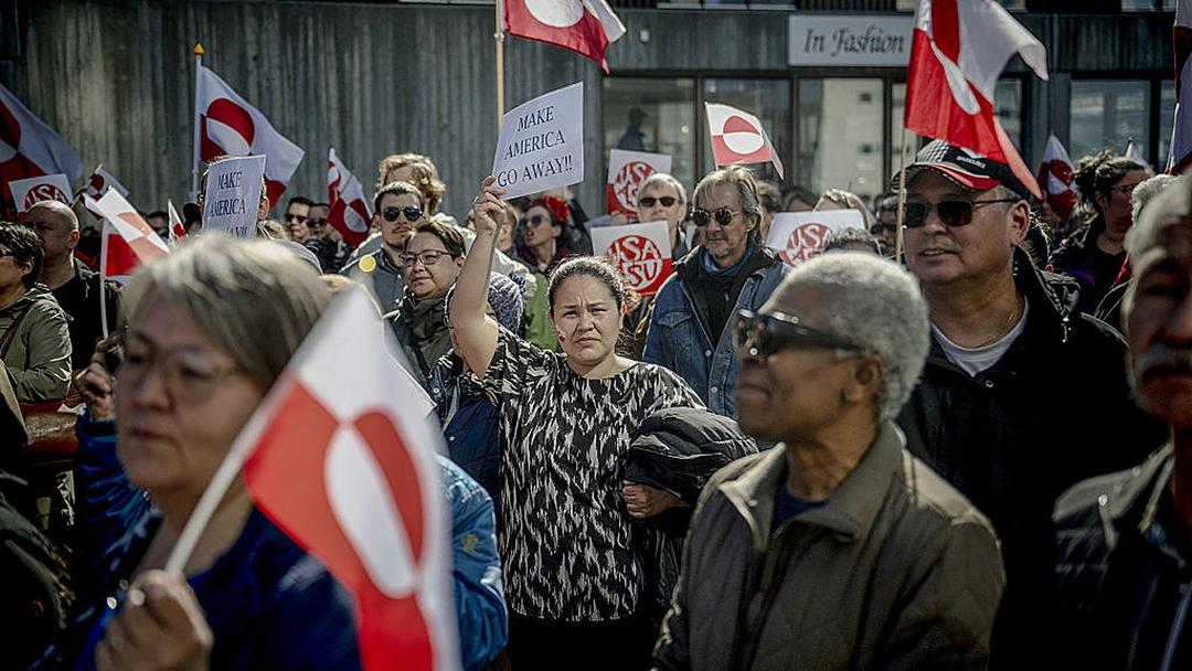 Greenlanders Protest New US Consulate in Nuuk
