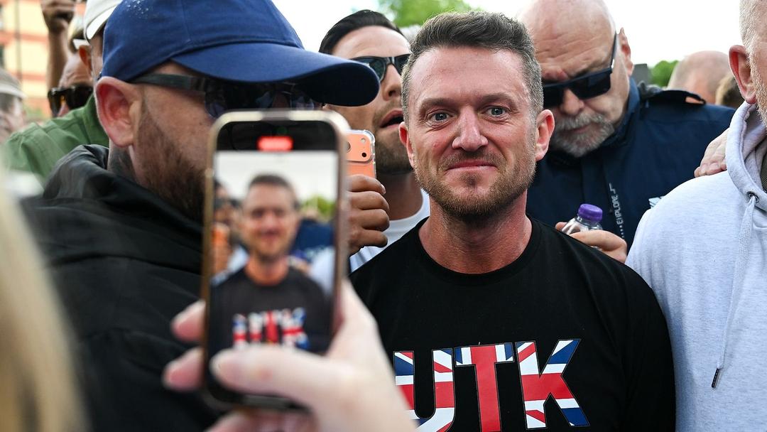 Tommy Robinson Detained at Heathrow
