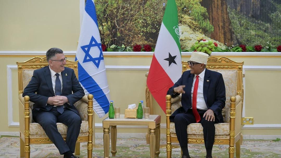 Somaliland Leader Makes 'Historic' Visit to Israel