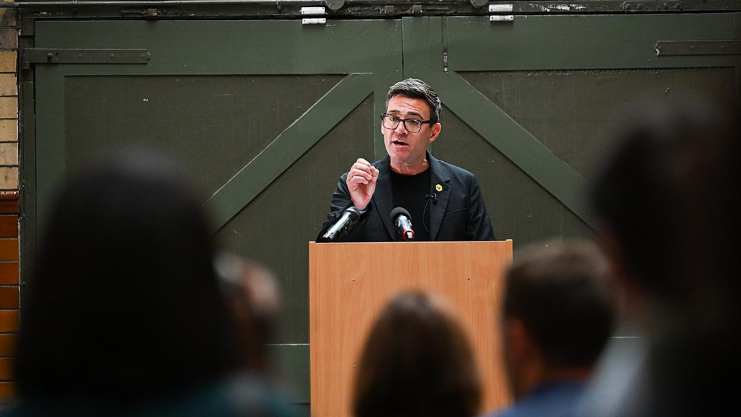 UK: Leadership Contender Burnham Announces Devolution Plans