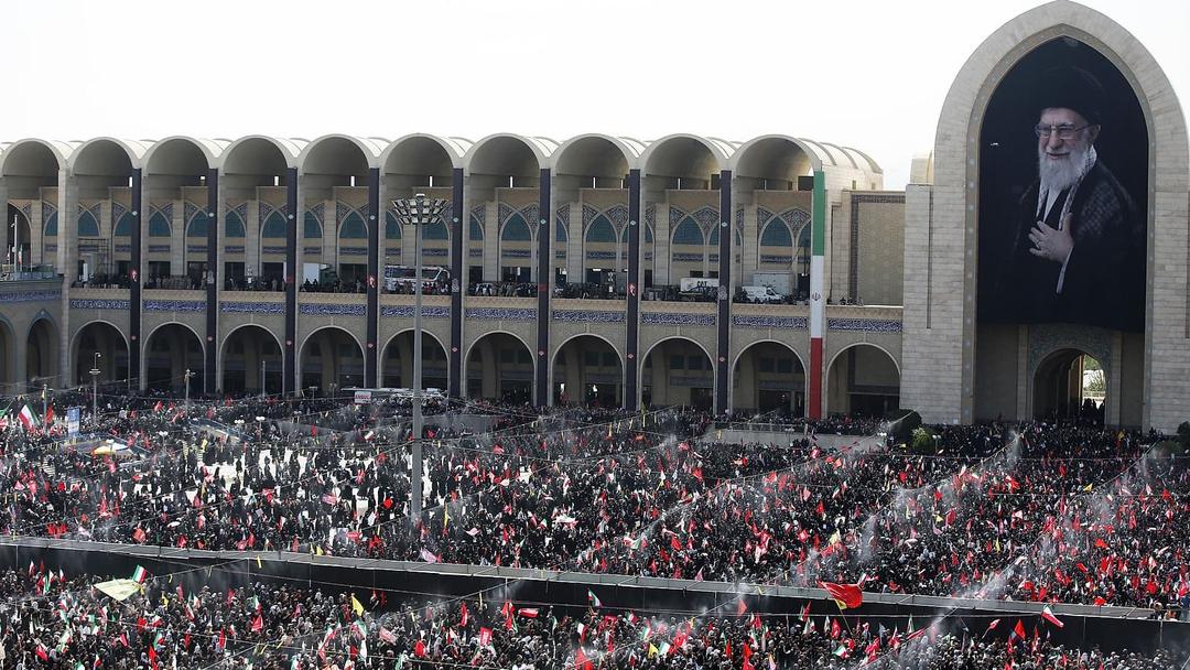 Crowds Mourn Khamenei at Tehran Funeral