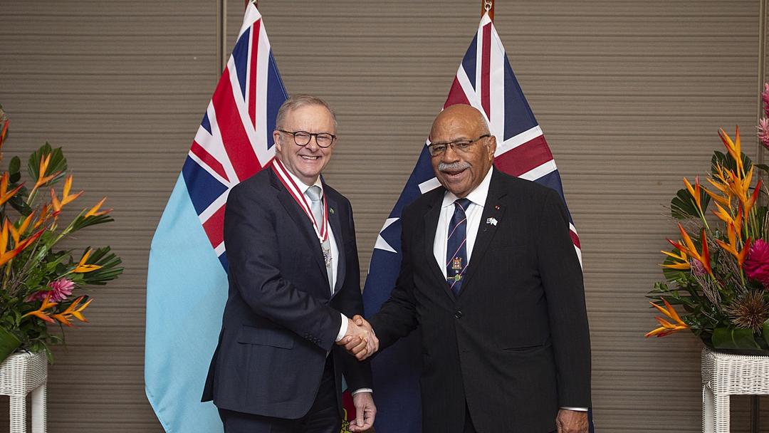 Australia and Fiji Seal Defense Alliance