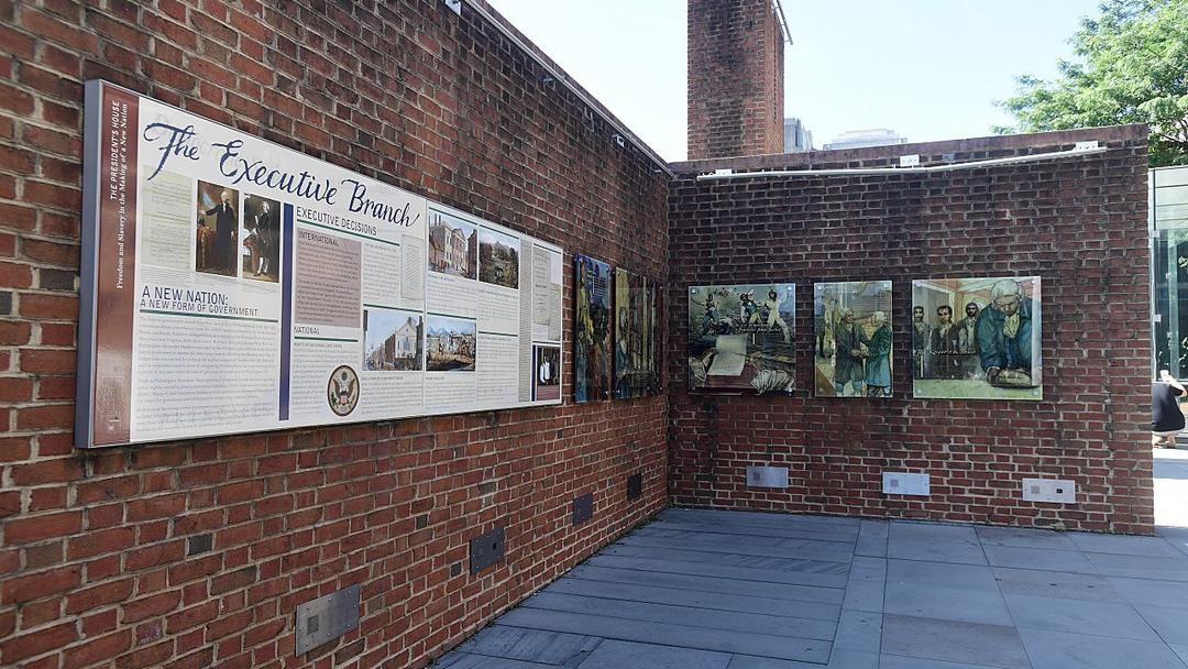 Trump Administration Installs New Panels for Philadelphia Slavery Memorial