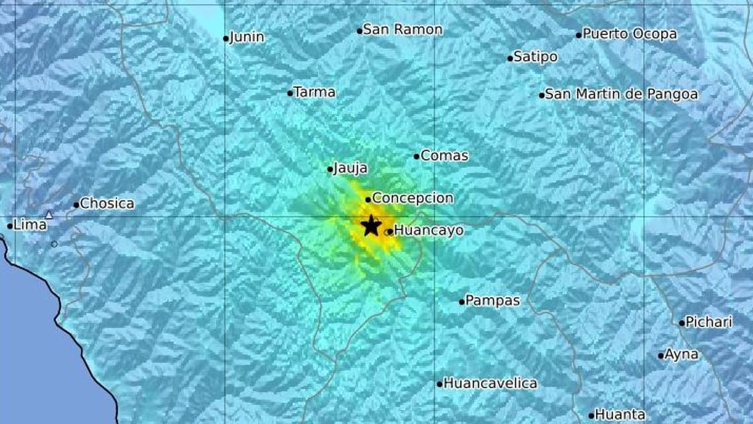 Peru Quake Kills 6, Displaces 300 in Andes