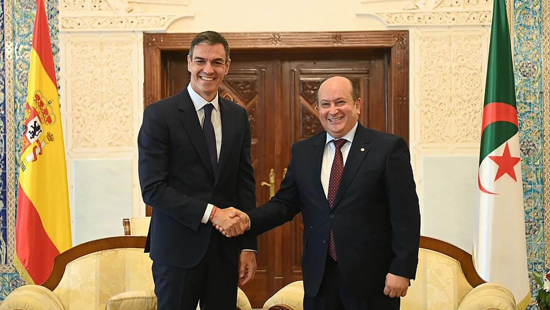 Spanish PM Sanchez Visits Algeria for First Time in Four Years