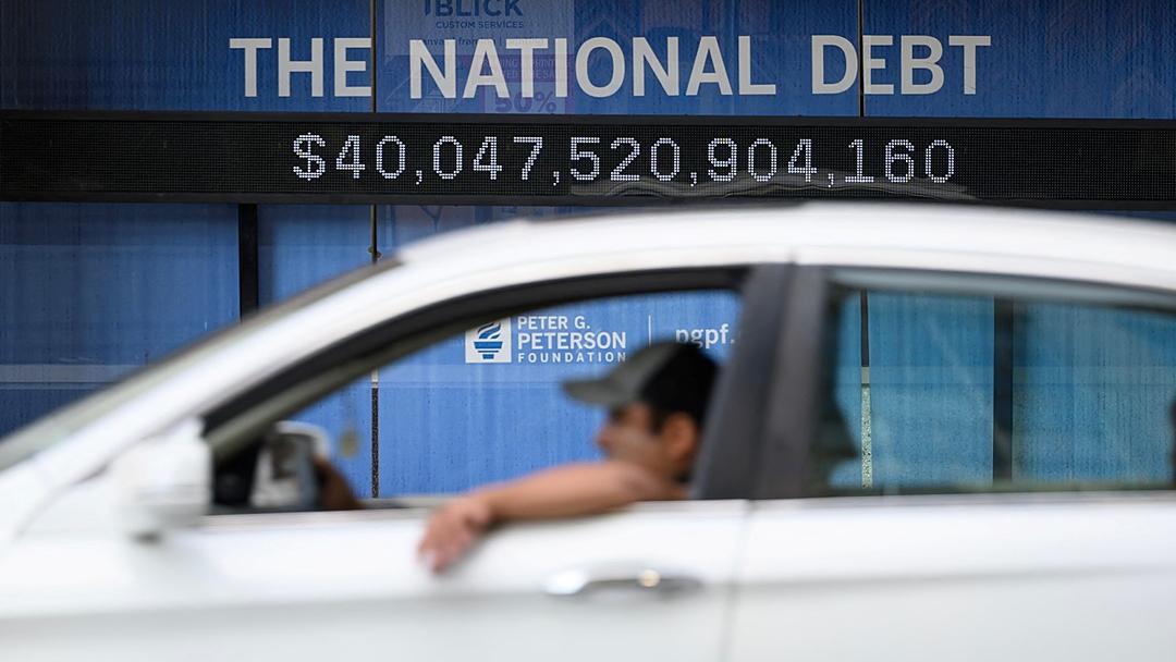 US National Debt Tops $40 Trillion for First Time