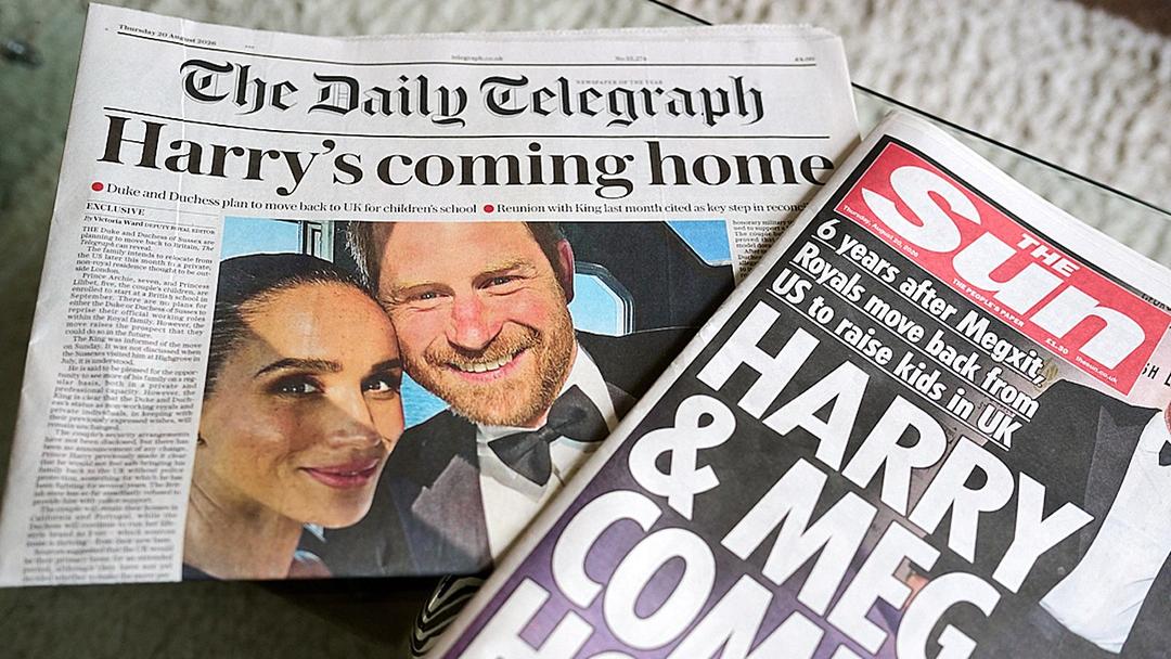 Prince Harry and Meghan to Return to UK With Children