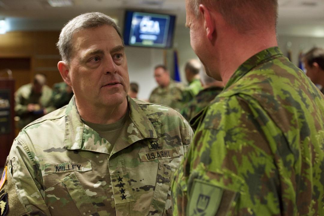 US Gen. Milley Reportedly Takes Safety Measures After Trump Comments