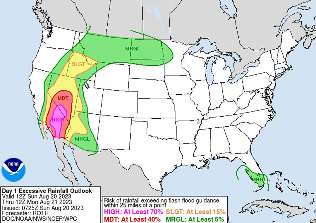Tropical Storm Hilary Slams Southwest US and Baja California, Mexico