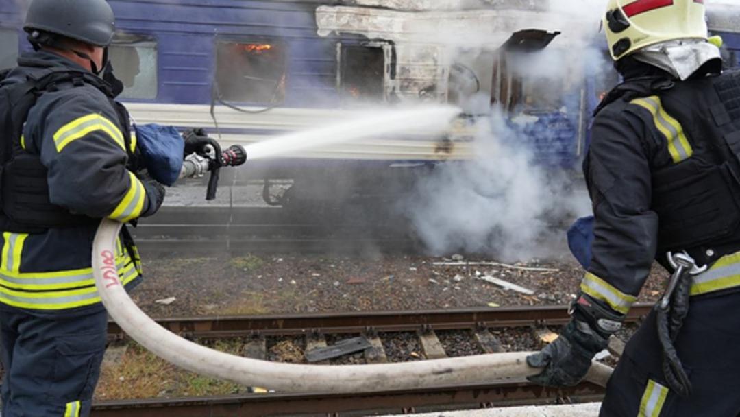 Ukraine Says Russia Hit Civilian Train Near Polish Border