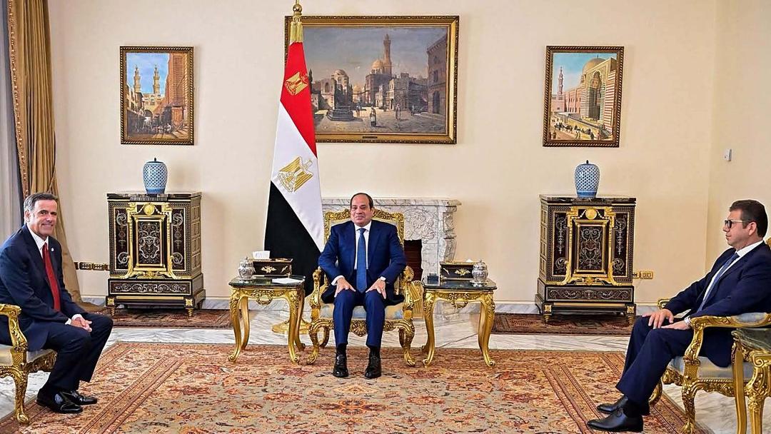 Egypt's El-Sisi Meets CIA Chief in Cairo