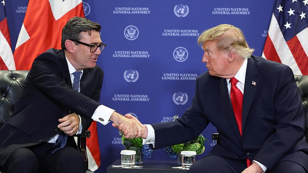 Burnham Meets Trump to Discuss AI, Geopolitics
