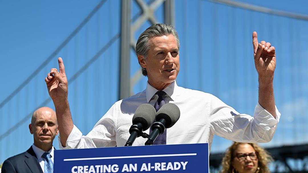 Newsom Signs New Laws to Shield California Workers From AI
