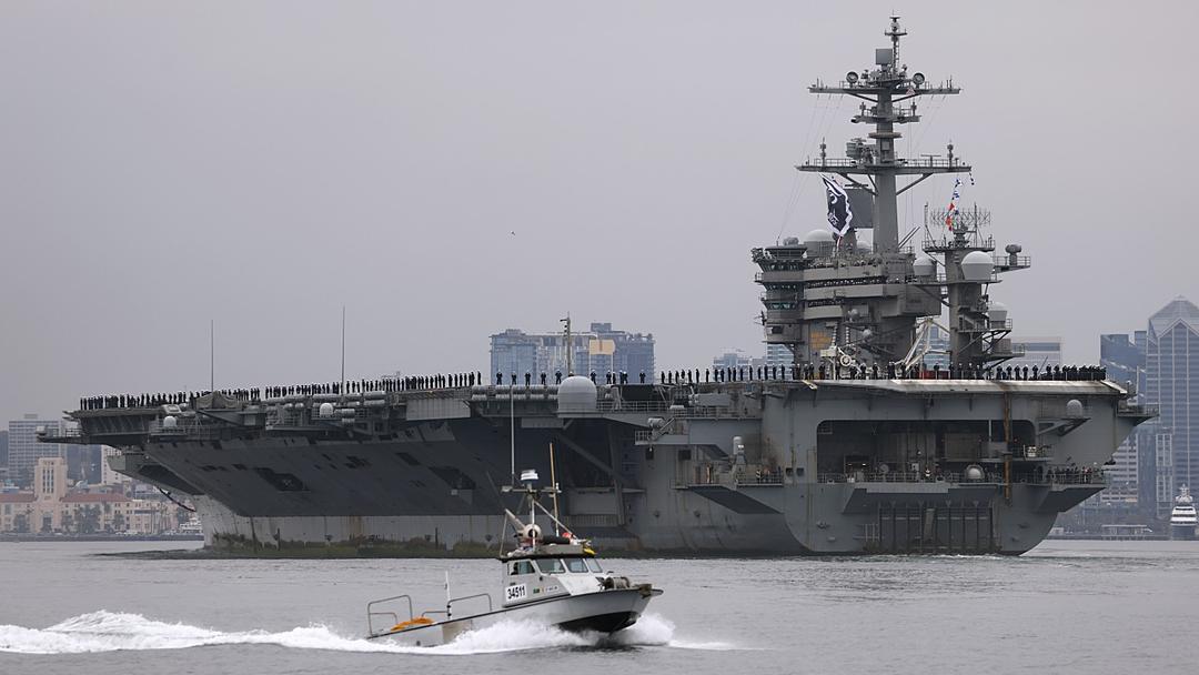 Pentagon Sends Third Carrier Group to Middle East