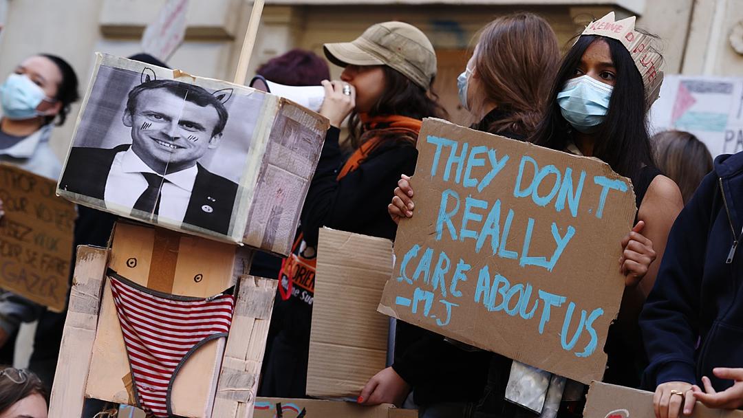 Student Protests Disrupt Hundreds of French High Schools
