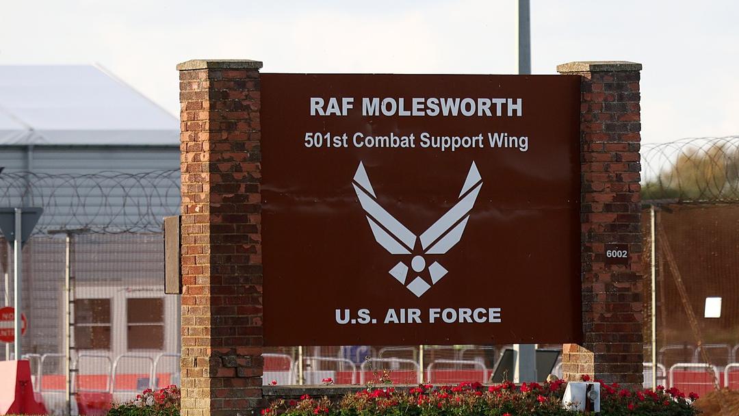 Two Latvians Held After Breach at UK's RAF Molesworth