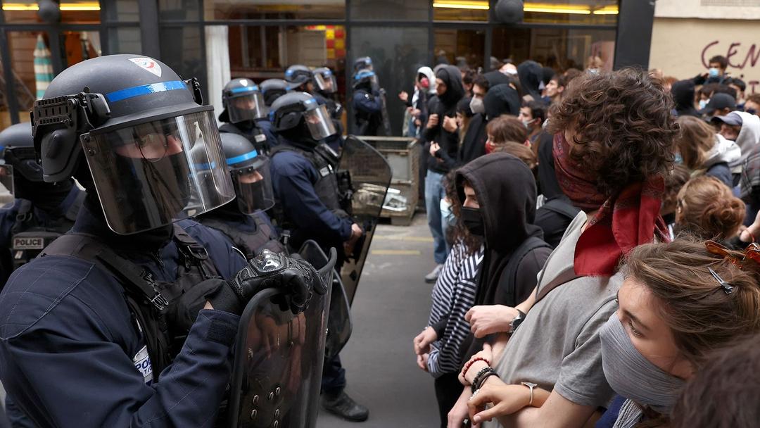 French Student Protests