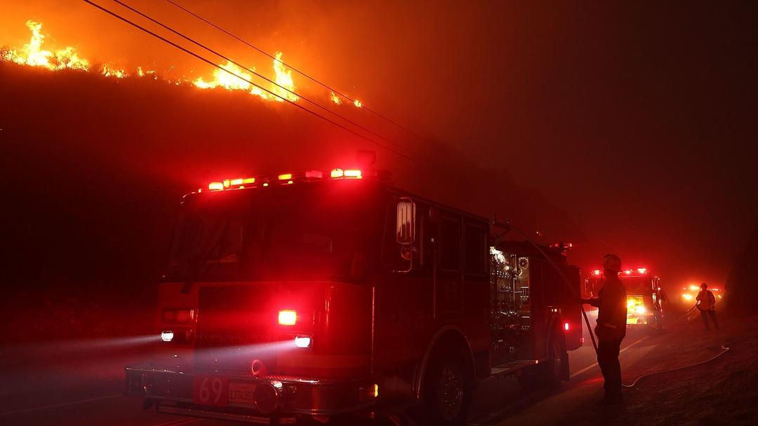 Fast-Moving California Wildfires Burns Homes, Sparks Evacuations