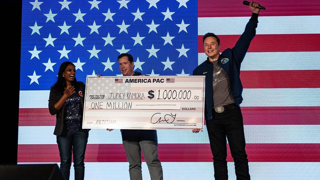 Musk Settles Suits Over $1M Giveaways to 2024 Election Voters