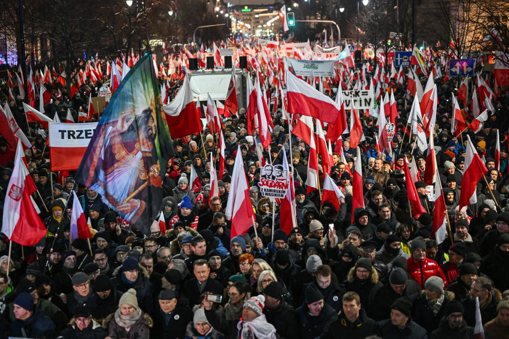 Polish Opposition Holds Mass Anti-Government Protest