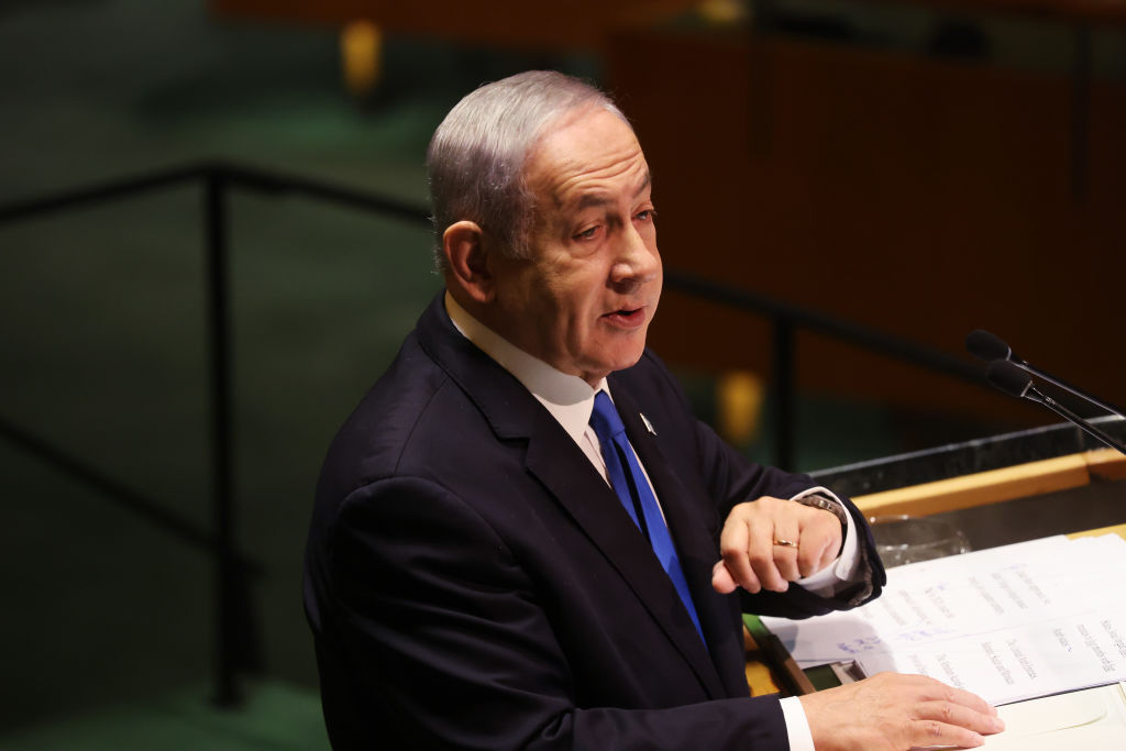 Netanyahu States Opposition to Palestinian State